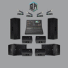 PAKET SEWA SOUND SYSTEM SILVER RCF