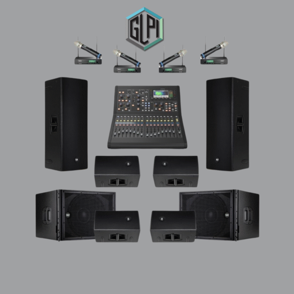 PAKET SEWA SOUND SYSTEM SILVER RCF