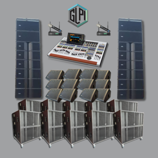 Paket Sound System Konser 150 rb watt by Huper LA 212 P PAKET SEWA SOUND SYSTEM LARGE HUPER