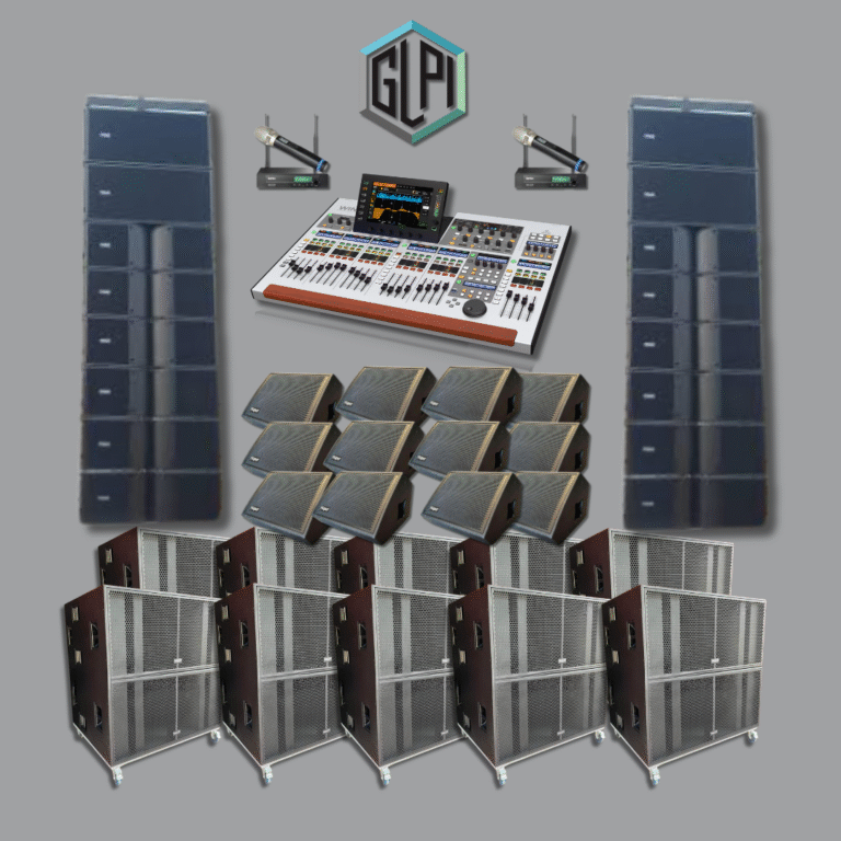 Paket Sound System Konser 150 rb watt by Huper LA 212 P