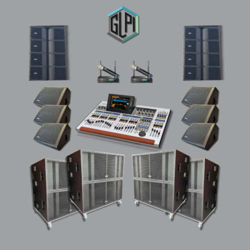 Paket Sound System Sedang kapasitas 60 rb watt by Huper LA 212 P PAKET SEWA SOUND SYSTEM PLATINUM HUPER